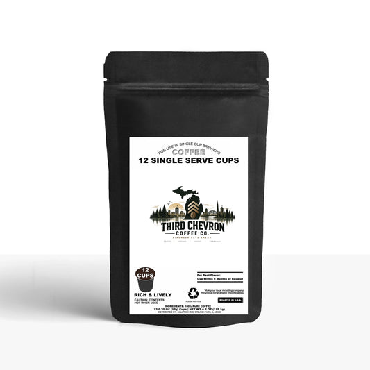 12 Pack Single Serve Coffee Capsules