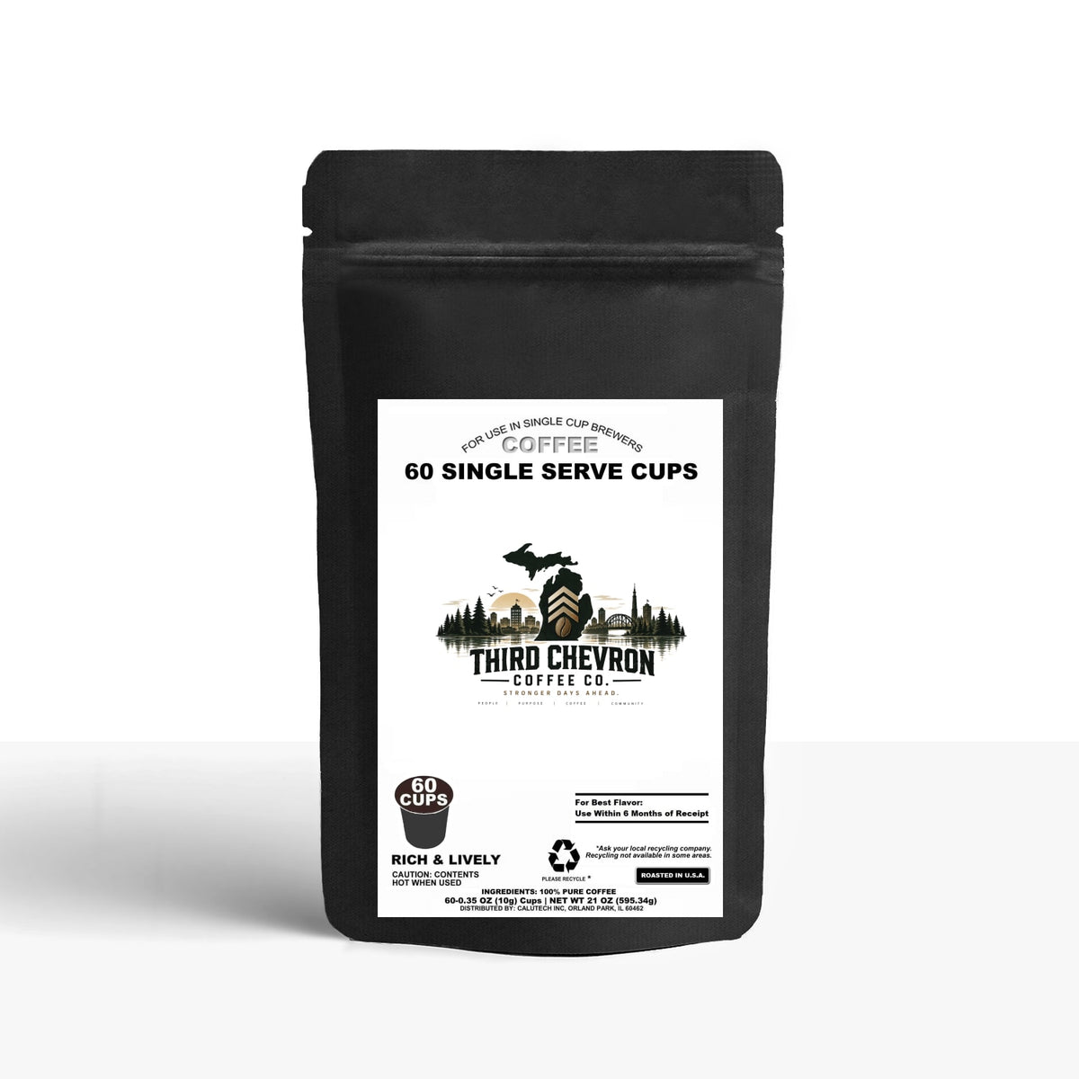 60 Pack Single Serve Coffee Capsules